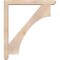 Ekena Millwork Westlake Craftsman Smooth Bracket w/ Offset Brace, Douglas Fir, 5 1/2"W x 42"D x 48"H BKT0604X42X48WTL04SDF - alternate 3